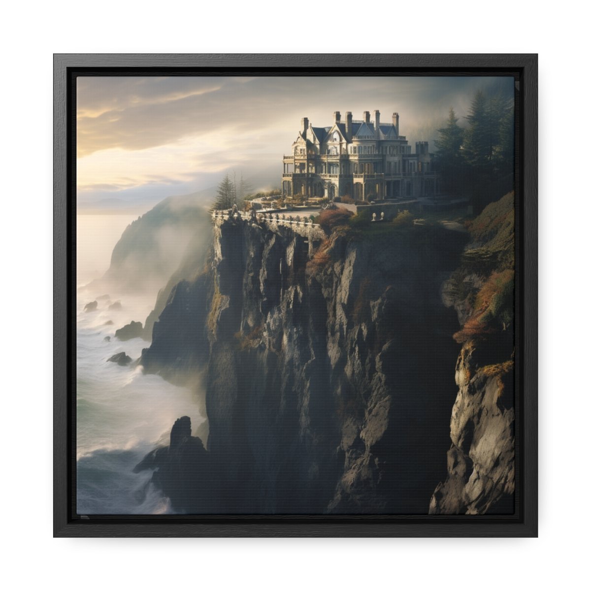 (Canvas) Cliffside Mansion Pt. 1-1