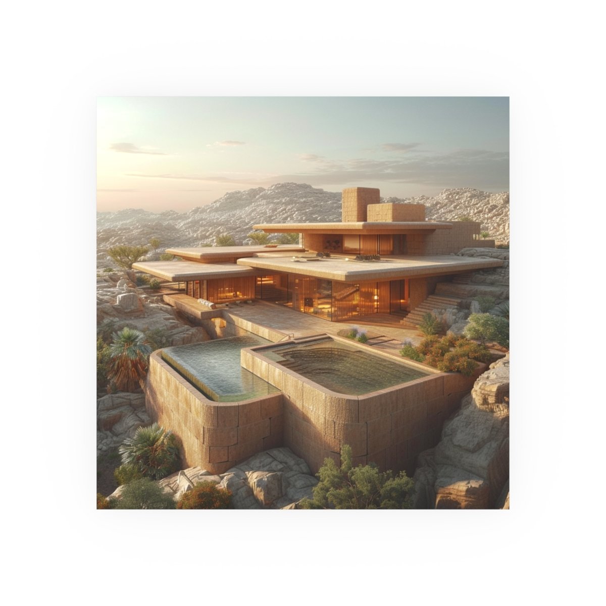 (Wall Poster) Hidden In The Desert Pt. 1-3