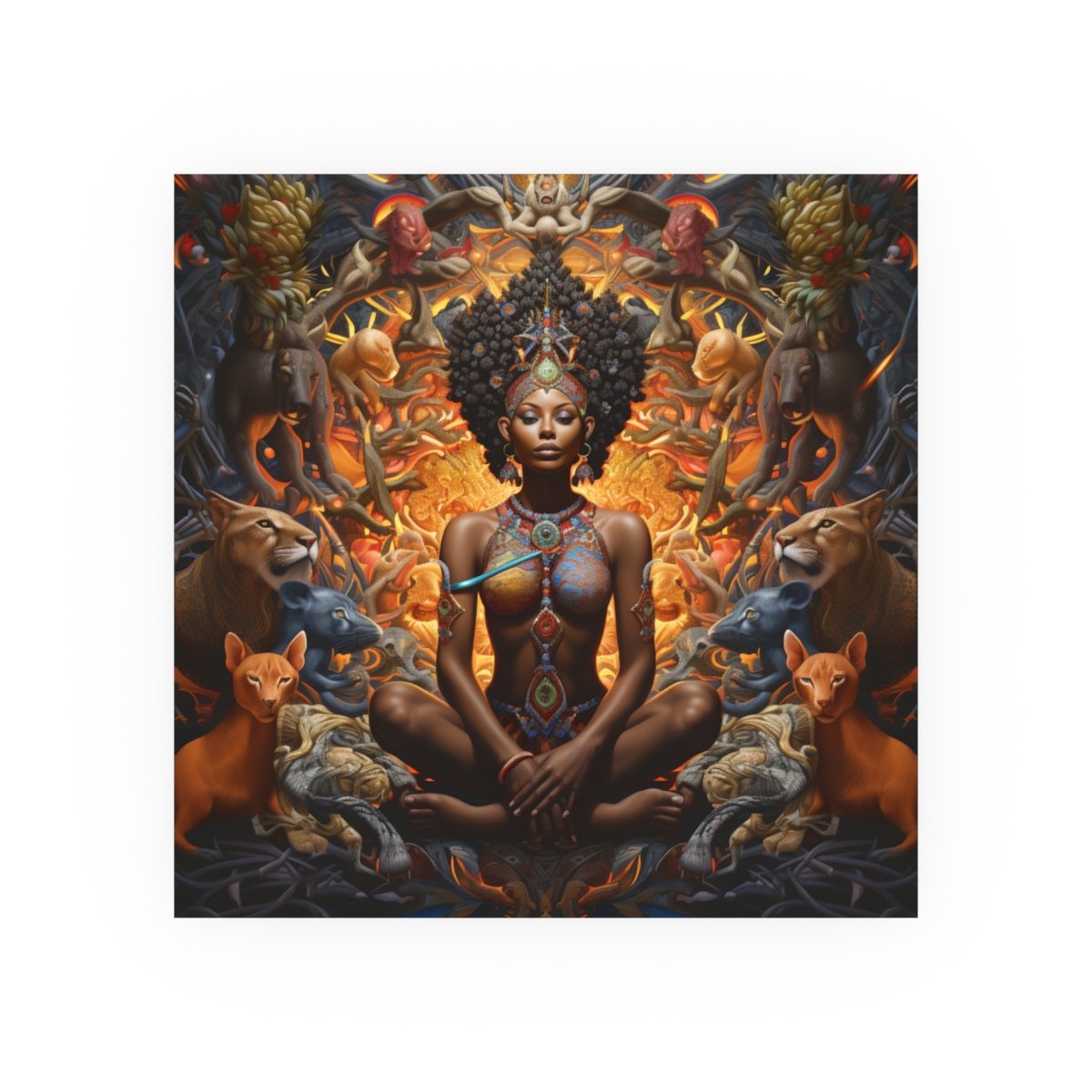 (Wall Poster) The Wandering Psilocybin Mind Pt. 1-2