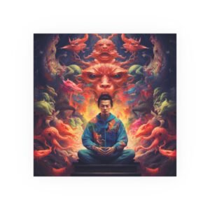 (Wall Poster) The Wandering Psilocybin Mind Pt. 1-3